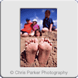 Children» Buried feet on beach.gif